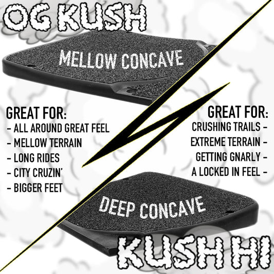 Kush Hi Footpad for Onewheel V1/Plus/XR