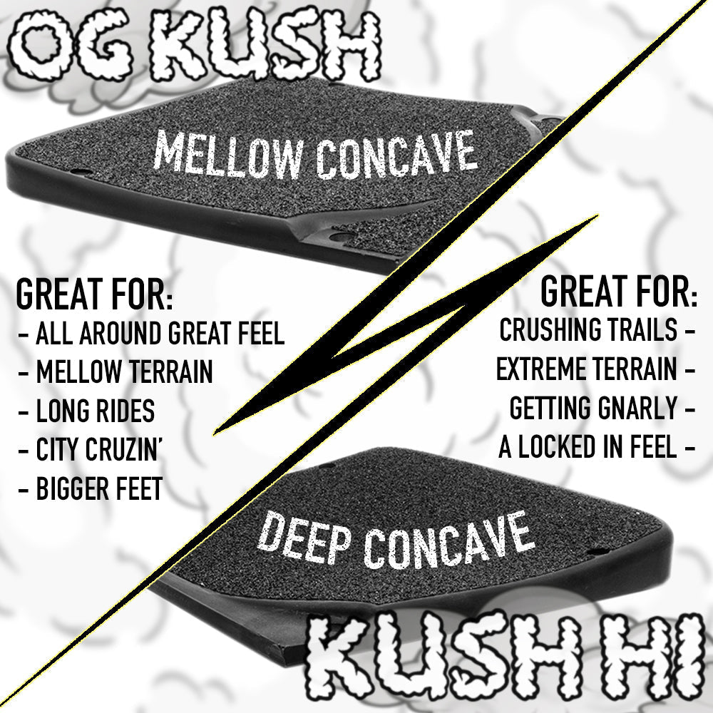Kush Hi Footpad for Onewheel V1/Plus/XR