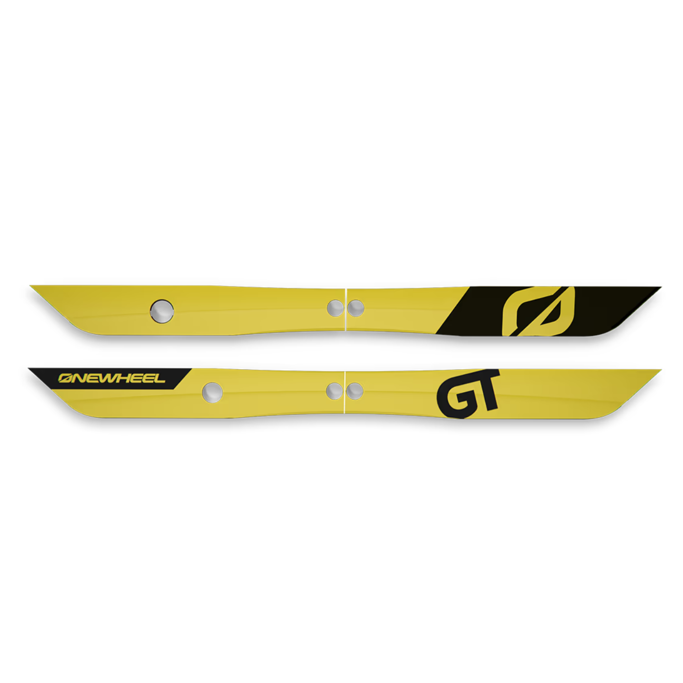 Onewheel GT Rail Guards Black With Fluorescent Yellow