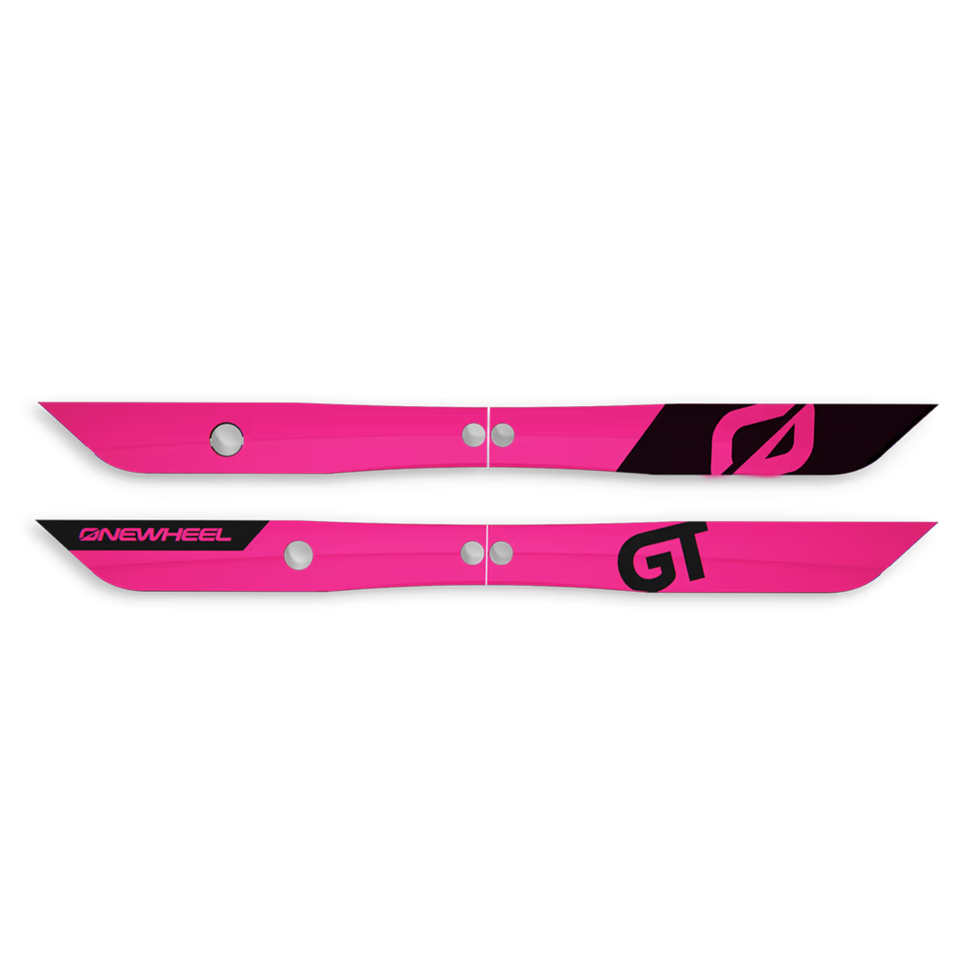 Onewheel GT Rail Guards Black With Fuschia