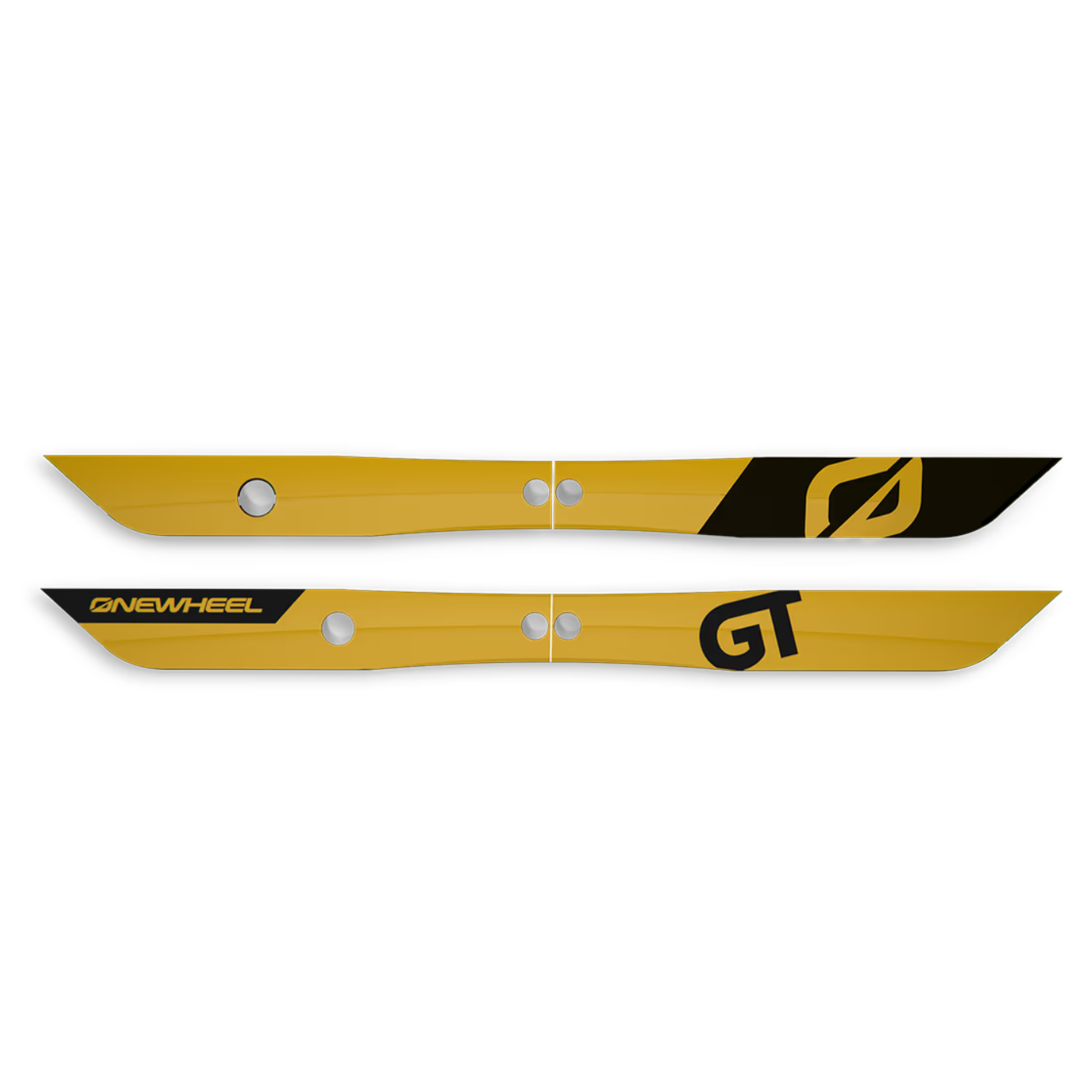 Onewheel GT Rail Guards Black With Gold Nugget