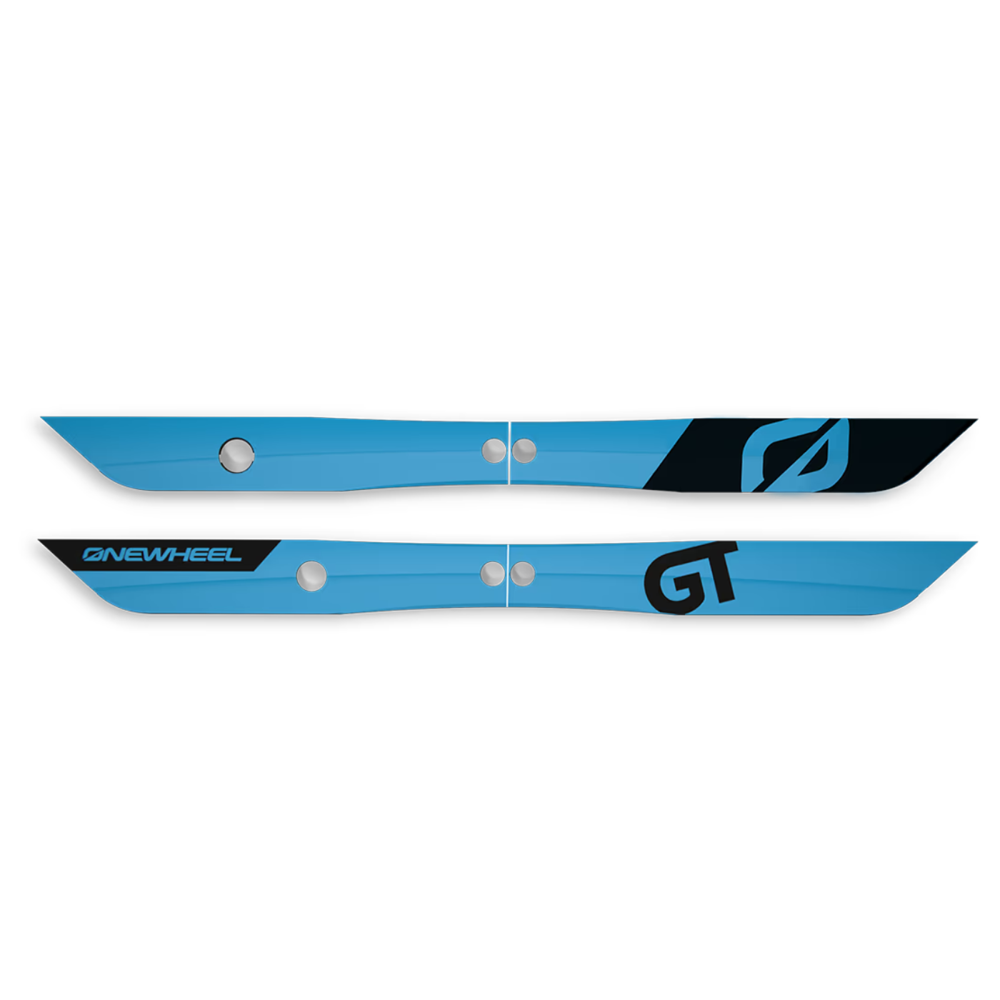 Onewheel GT Rail Guards Black With Hot Blue