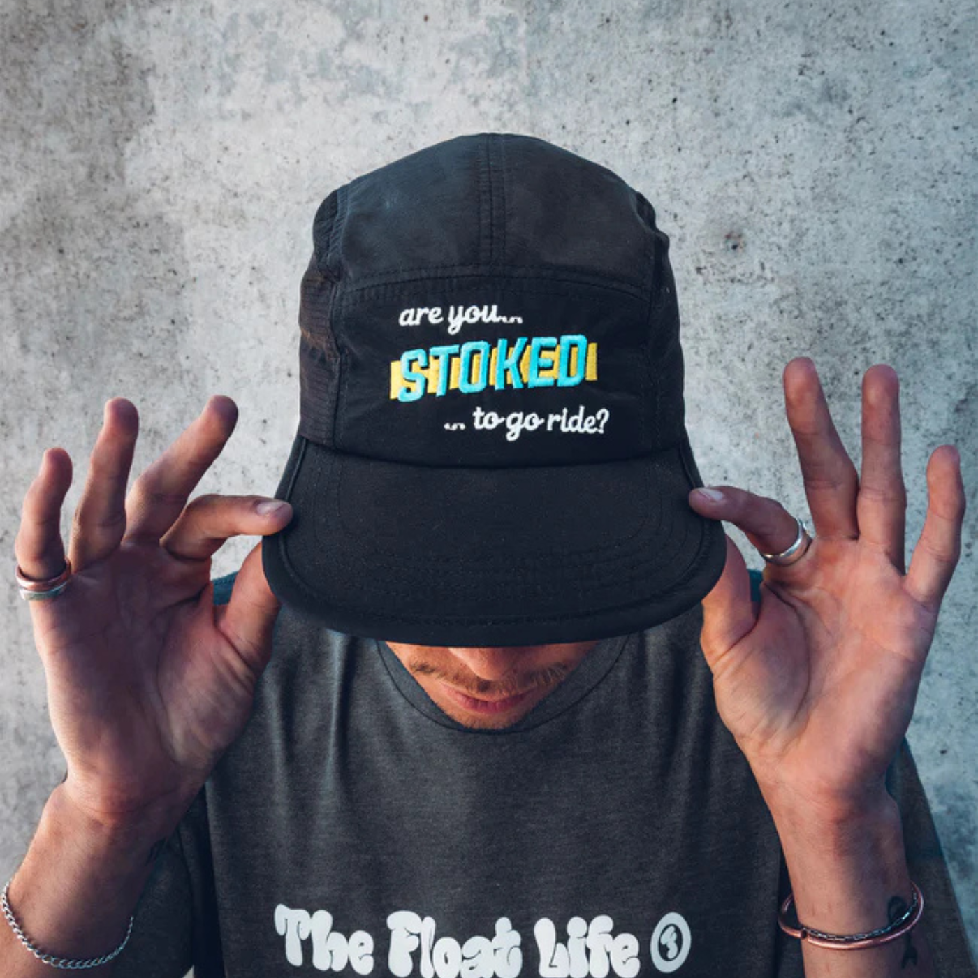 Stoked To Go Ride Hat!