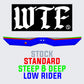 Comparison Chart for Onewheel WTF Rails