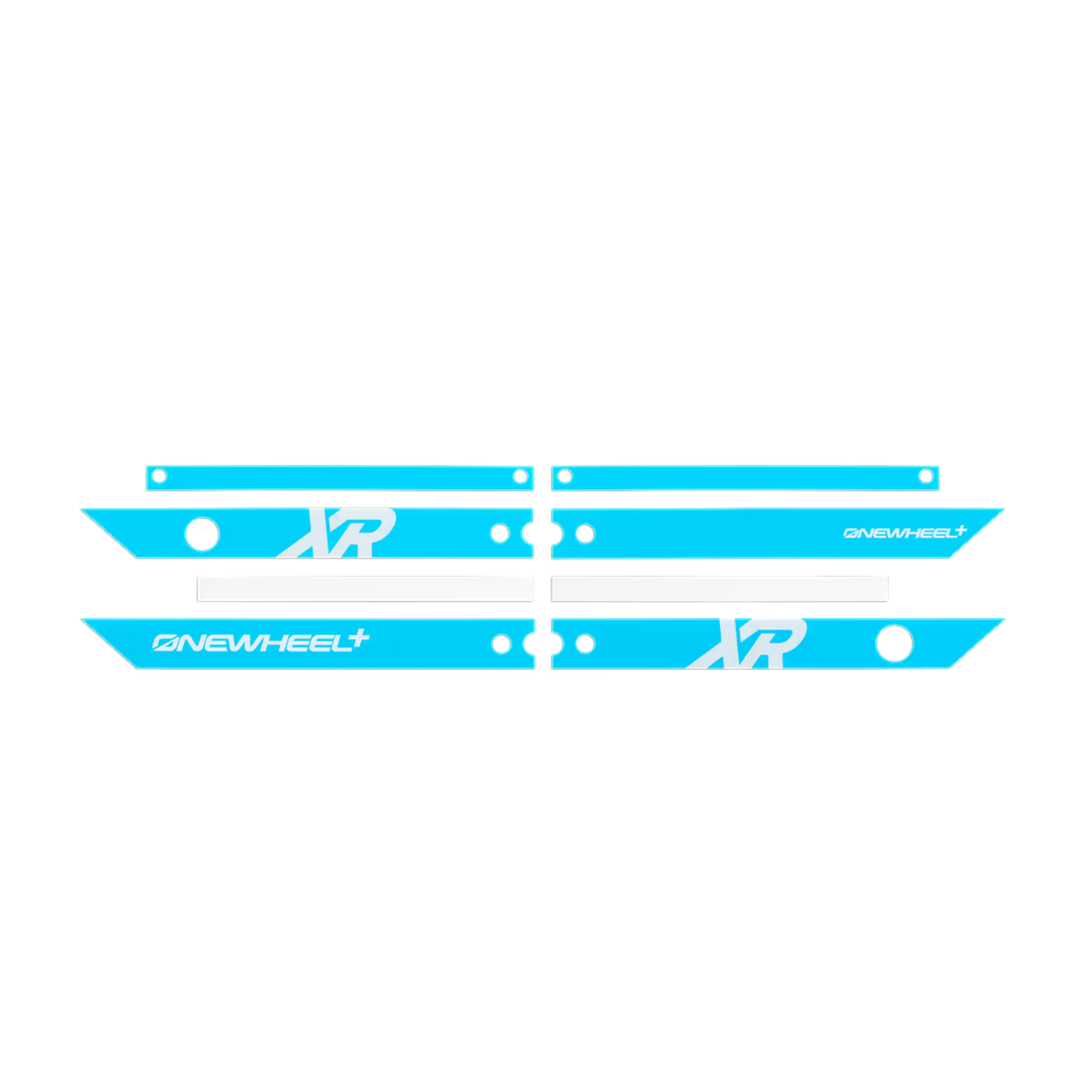 Hot Blue Rail Guards for Onewheel XR