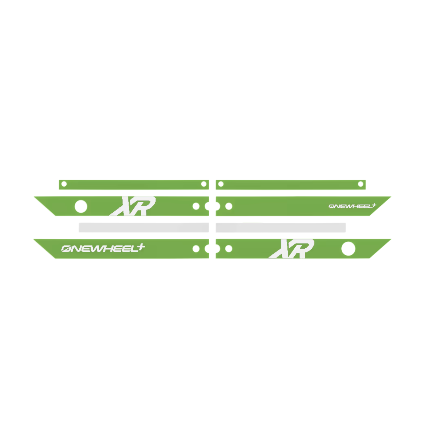 Lime Green Rail Guards for Onewheel XR